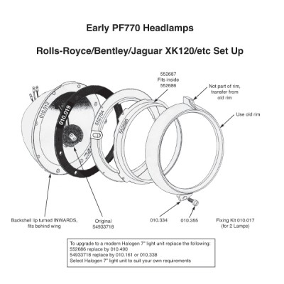                                             Early PF770 Gasket
                                           