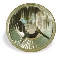 Headlamp Unit - Wipac 7 inch RHD Halogen - No Sidelight - Metal Reflector