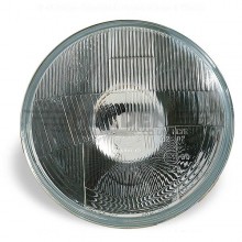 Wipac 7 inch Halogen Headlight  - No Sidelight - Plastic Reflector LHD