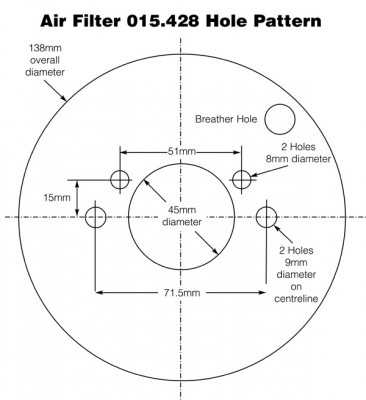                                             Air Filter for Stromberg 175CD
                                           