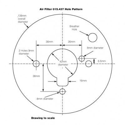                                             Air Filter for Stromberg 175CD
                                           