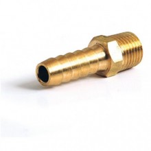 Brass Straight Union 1/4 Npt-8mm