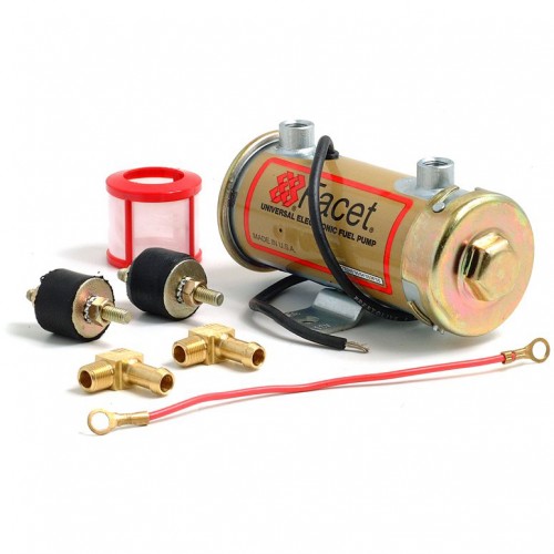 Facet Points Type Competition Fuel Pump - Red Top image #1