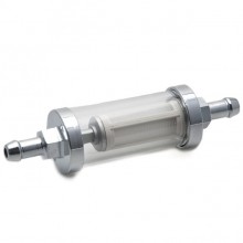 Inline Glass Fuel Filter Pipe - 5/16