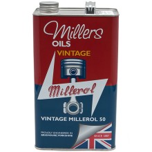 Millers Engine Oil - Vintage Millerol 50 - 5 litres