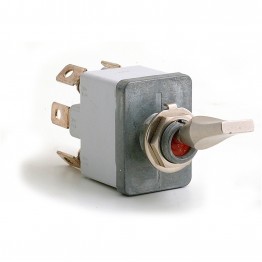 On-off-on (Professional) Sealed Toggle Switch - 6 Terminals