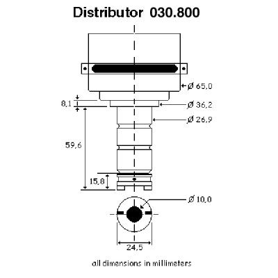                                             123 Electronic Distributor-4 Cylinder-Negative Earth
                                           