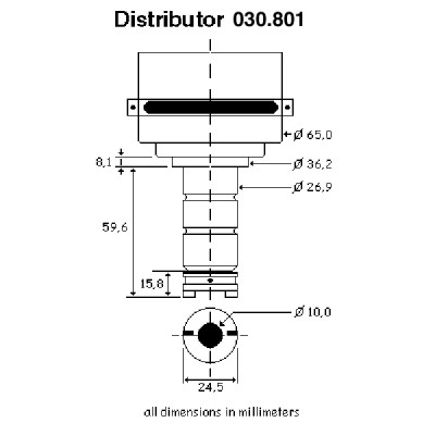                                             123 Electronic Distributor-6 Cylinder-Universal
                                           