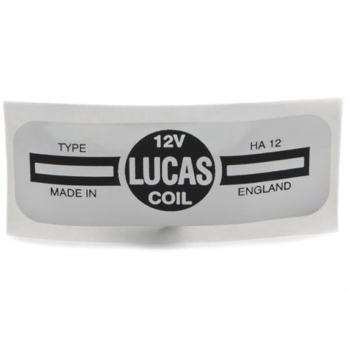Ignition Coil Decal "Lucas" image #1