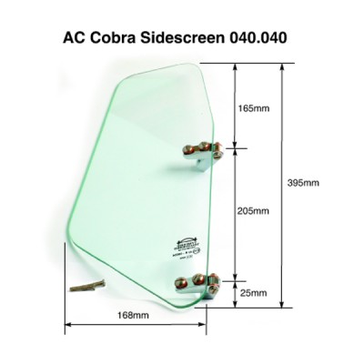                                             AC Cobra Side Screen - Toughened Glass
                                           