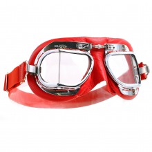 Mark 49 Goggles - Red Leather