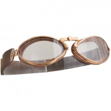 Aviator Retro Goggles - Gold by Leon Jeantet