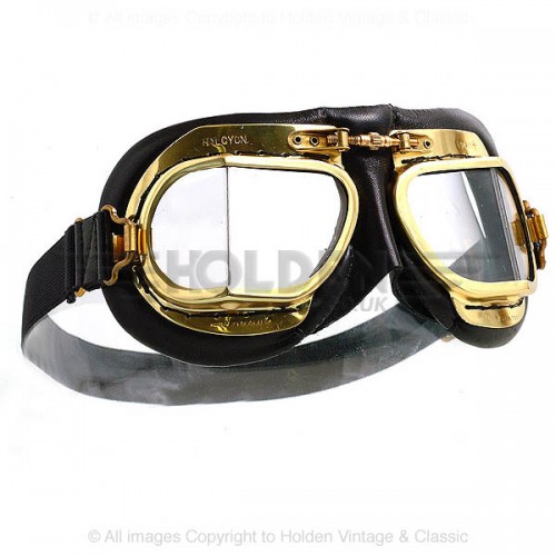 Mark 49 Goggles - Antique Black Leather image #1