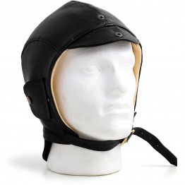 Spitfire Leather Flying Helmet (Black)