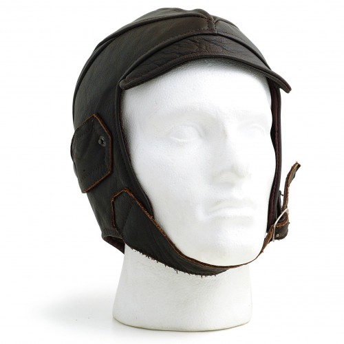 Gladiator Leather Flying Helmet, Xtra Large (Brown) image #1