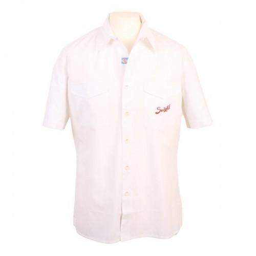 Brescia Racing Shirt, Small - Pure White image #1