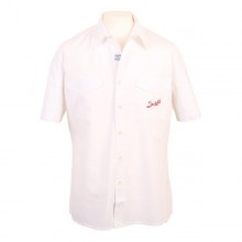 Brescia Racing Shirt, Small - Pure White