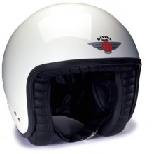 Davida Jet Helmet White