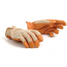Grand Prix Driving Gloves, Medium - Brown