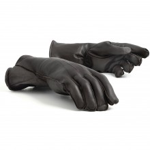 Leather Gauntlets, Medium (Brown)