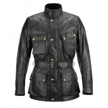 Jacket Belstaff Waxed Cotton Tourist Trophy Mens 2XL Black