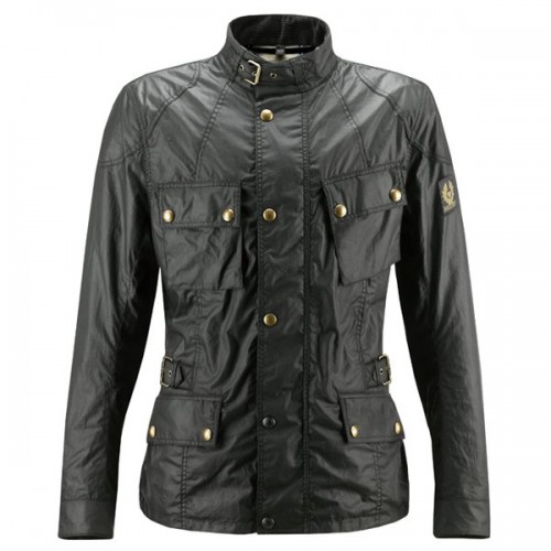 Belstaff Crosby Waxed Jacket - Mens - Black image #1