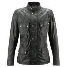 Belstaff Crosby Waxed Jacket - Mens - Black