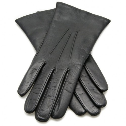Dents Ladies Leather Gloves, Large - Black image #1