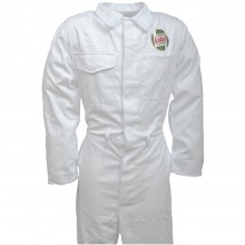 Team Castrol Classic White Mechanics Overalls - Heavy Duty