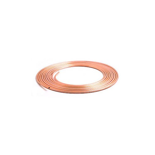 Brake Pipe Pure Copper 3/16" x 7.62m Roll image #1