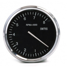 Smiths Classic Motorsport 80mm Tachometer - 0-8000 rpm