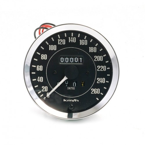 Smiths Classic 100mm Speedometer 0- 260kph - Mechanical image #1