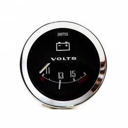 Smiths Classic Voltmeter, Black Face