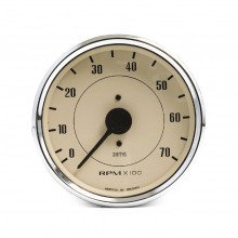 Smiths Classic 100mm Tachometer - 0-7000 rpm - Magnolia