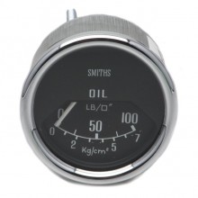 Smiths Classic Mini Oil Pressure Gauge - Mechanical