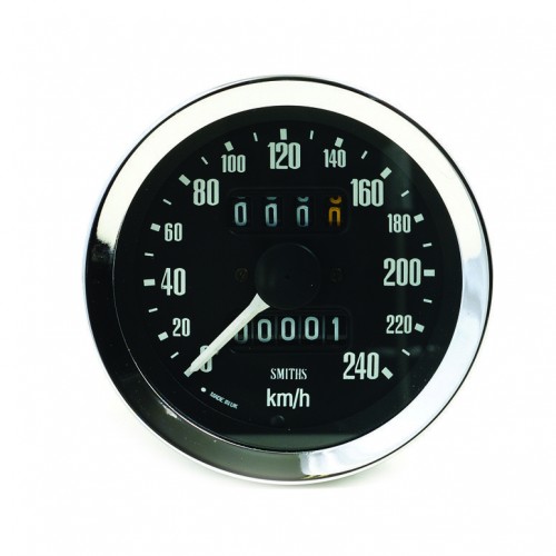 Smiths Classic 80mm Speedometer 0-240kph - Mechanical image #1