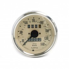 Smiths Classic 80mm Speedometer 0-140mph - Mechanical - Magnolia