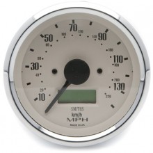 Smiths Classic 80mm Speedometer 0-140mph - Electronic - Magnolia