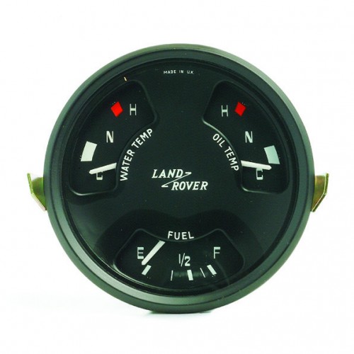 3 in 1 Fuel & Oil/Water Temp Gauge Land Rover image #1