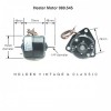 Clayton Heater Motor Double Ended Shaft 1/4 in image #1