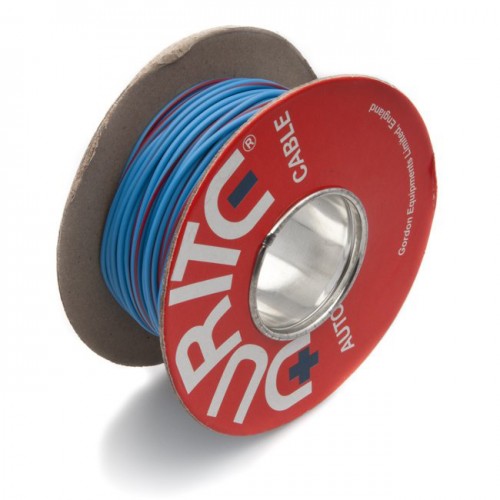 Wire 14/0.30mm Blue/Red (per metre) image #1