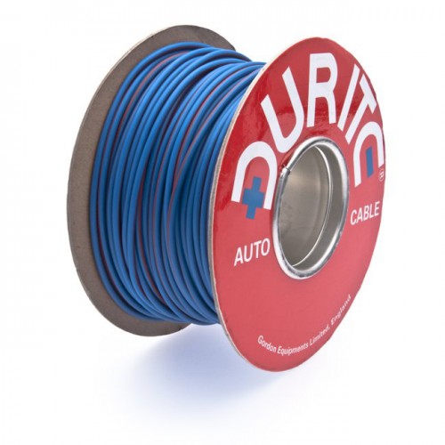 Wire 17 amps: 28/0.30mm Blue/Red (per metre) image #1
