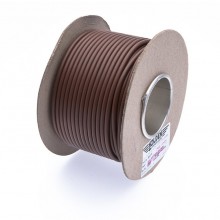 Wire 25 amps: 44/0.30mm Brown (per metre)