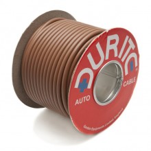 Wire 42 amps: 84/0.30mm Brown (per metre)