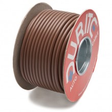 Wire 35 amps: 65/0.30mm Brown (per metre)