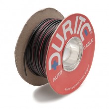 Wire 14/0.30mm Black/Red (per metre)