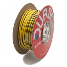 Wire 14/0.30mm, 8 amp, Yellow/Black. Sold per Metre