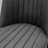 Vintage Style Bucket Seats in Black Leather - Wide Version image #3