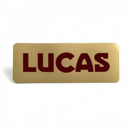 Lucas Battery Decal