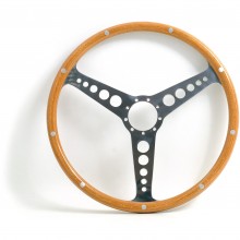 Moto-Lita Jaguar 'D' Type 15in Wood Rim Steering Wheel